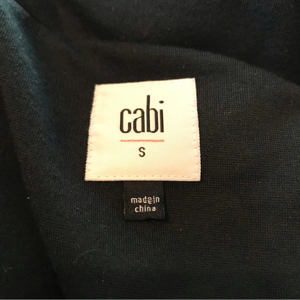CAbi Renaissance Coat Green Black Small 3725 - Picture 15 of 16
